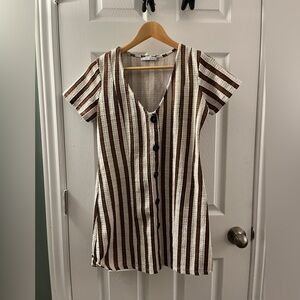 medium zara striped dress